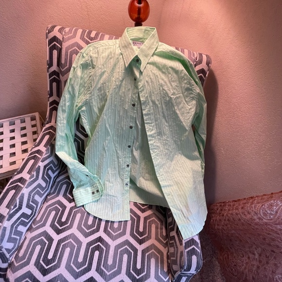 Green Express button down shirt - Picture 3 of 3